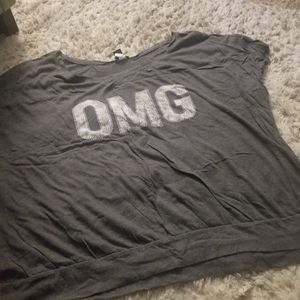 Grey OMG torrid 3 top